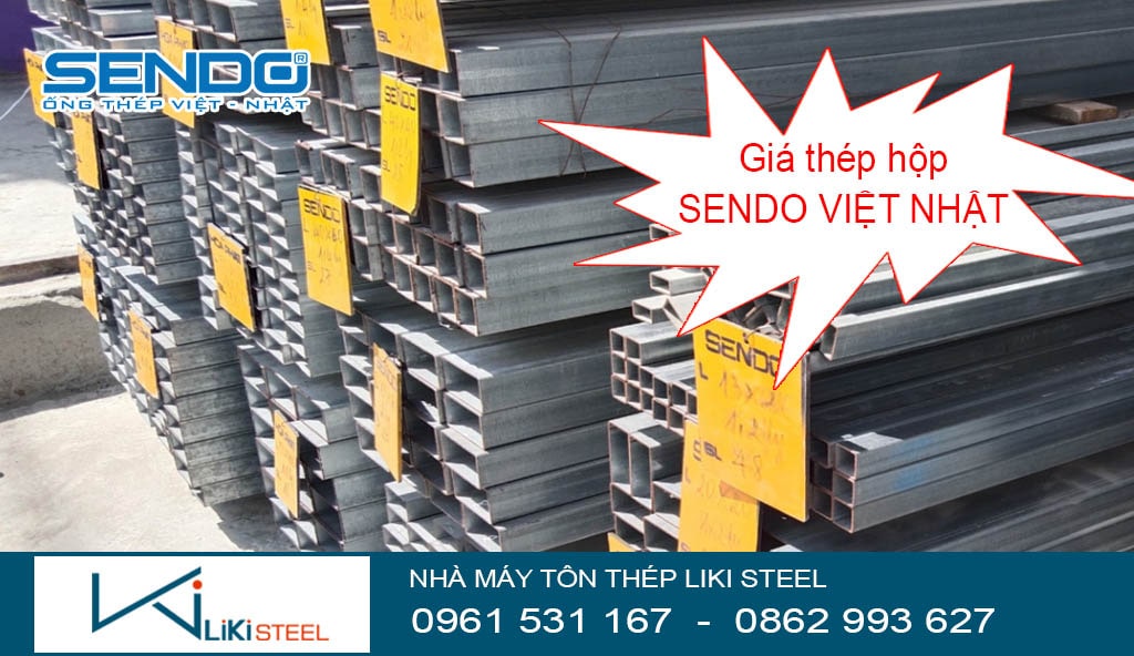 Giá thép hộp Việt Nhật