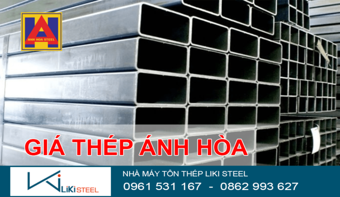Bảng giá thép hộp Ánh Hòa