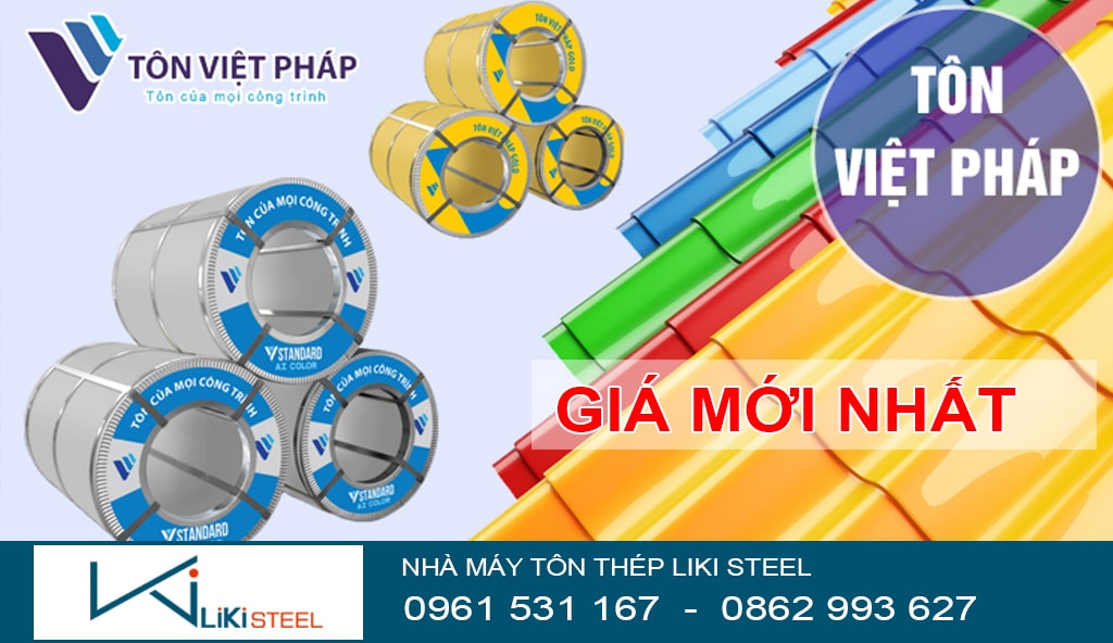 Giá tôn Việt Pháp mới nhất