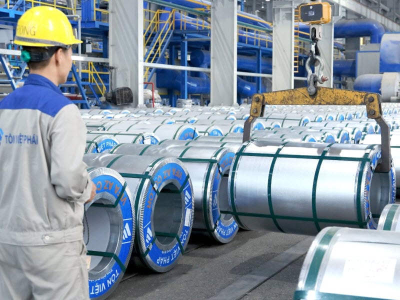 Bảng giá tôn Việt Pháp mới nhất hôm nay