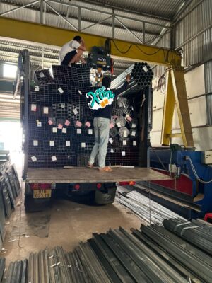 Tôn Thép LIKI STEEL | Tôn - Sắt hộp - Sắt ống - Sắt hình - Inox - B40 nha may ton likisteel 1 4
