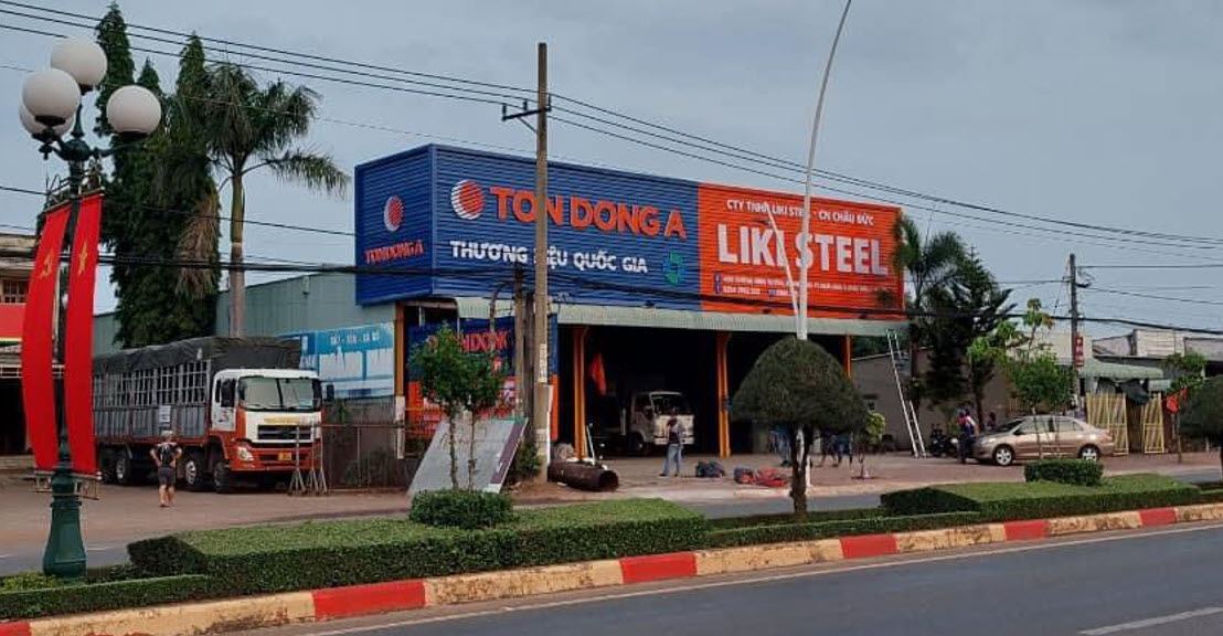 Nhà máy tôn thép Liki Steel