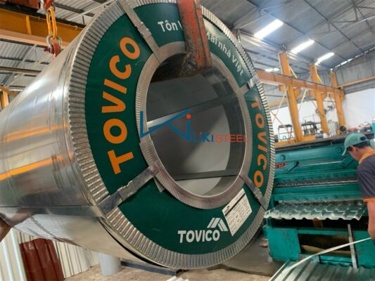 Tôn Thép LIKI STEEL | Tôn - Sắt hộp - Sắt ống - Sắt hình - Inox - B40 nha may ton likisteel 14
