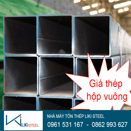 Giá sắt hộp vuông mới nhất