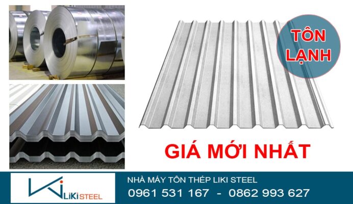 Giá tôn lạnh mới nhất