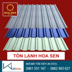 Bảng giá tôn lạnh Hoa Sen