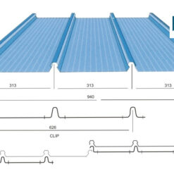 Cấu tạo tôn ClipLock