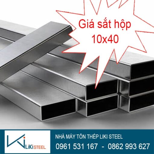 Giá Sắt Hộp 10x40