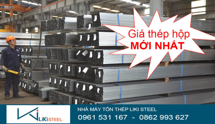 Bảng giá thép hộp, Giá sắt hộp hôm nay