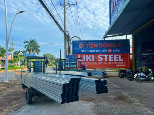 Tôn Thép LIKI STEEL | Tôn - Sắt hộp - Sắt ống - Sắt hình - Inox - B40 Giá thép hộp mạ kẽm