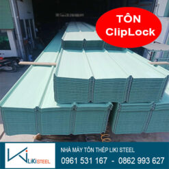 Tôn Cliplock là gì? Bảng giá tôn Cliplock mới nhất