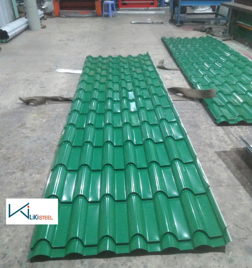 Giá tôn giả ngói màu xanh rêu