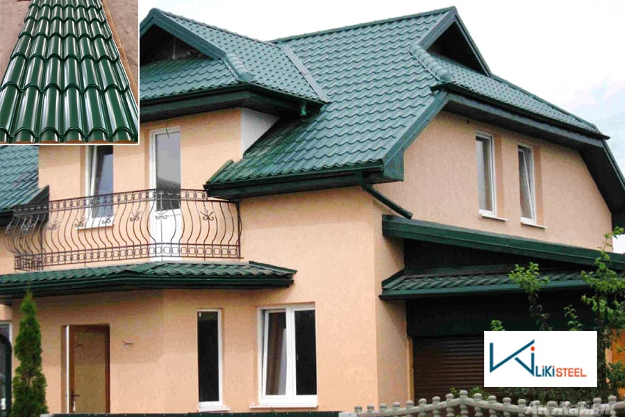 Giá tôn giả ngói màu xanh rêu