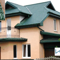 Giá tôn giả ngói màu xanh rêu