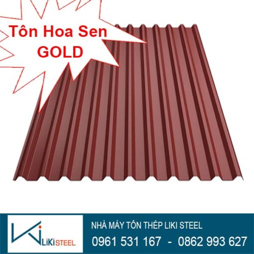 Giá Tôn Hoa Sen Gold Mới Nhất