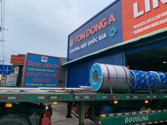 Tôn Thép LIKI STEEL | Tôn - Sắt hộp - Sắt ống - Sắt hình - Inox - B40 Giá tôn lợp mái