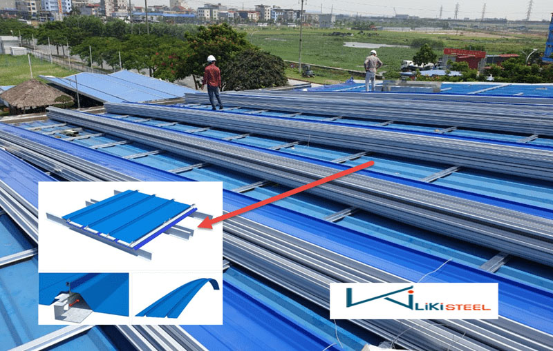 Thi công tôn Seamlock