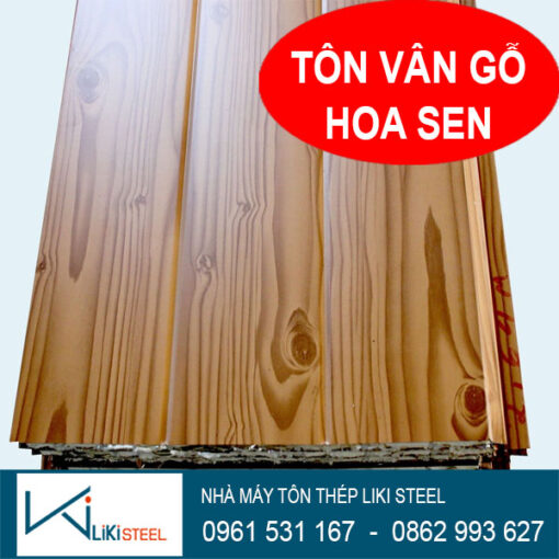 Giá Tôn Vân Gỗ Hoa Sen