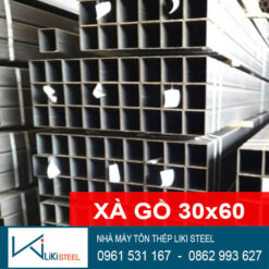 Giá Xà Gồ 30x60 mới nhất