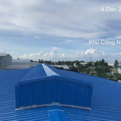 Mái tôn nhà xưởng sử dụng tôn Seamlock