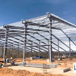 Sử dụng Xà gồ sắt C100 để xây dựng công trình công nghiệp