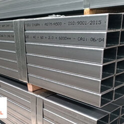 Xà gồ hộp 5x10 mạ kẽm