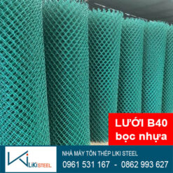 Giá Lưới B40 bọc nhựa