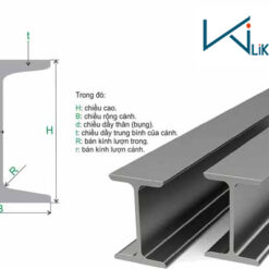 Cấu tạo thép hình I
