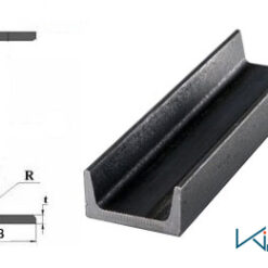 Thép Hình U80 (Thép U80) | U80 x 40 x 4.0 Cấu tạo thép hình U80