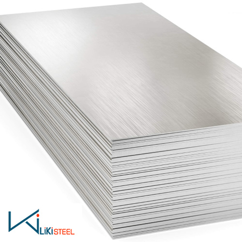 Inox tấm xước trắng