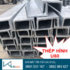 Thép Hình U80 (Thép U80) | U80 x 40 x 4.0 Giá thép hình U80