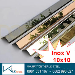 V inox 10x10