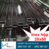 Báo giá inox 304 hộp 25x50