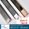 Giá V inox 15x15 mới nhất