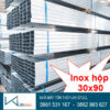 Báo giá hộp inox 30x90