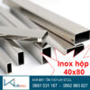 Báo giá inox 304 hộp 40x80