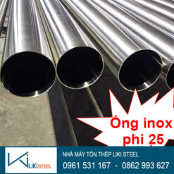 Ống inox phi 25