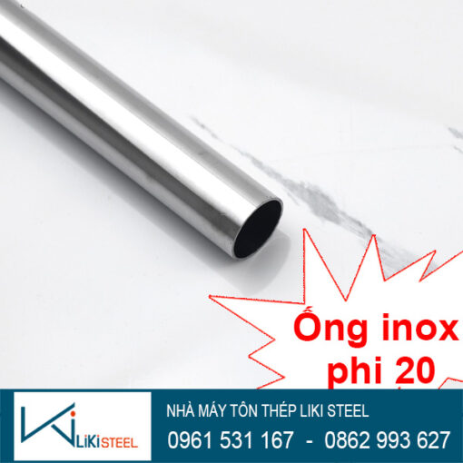 Ống inox phi 20