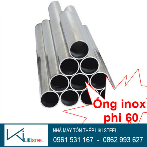 Giá ống inox phi 60