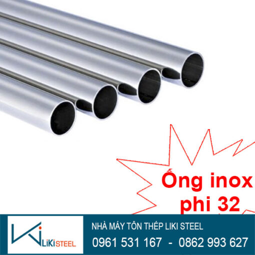 Ống inox phi 32