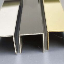 Nẹp inox U10 giúp tạo điểm nhấn tinh tế cho không gian kiến trúc