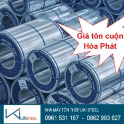 Giá tôn cuộn mạ kẽm Hòa Phát