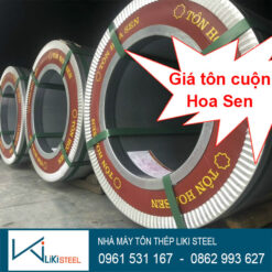 Giá tôn cuộn mạ kẽm Hoa Sen