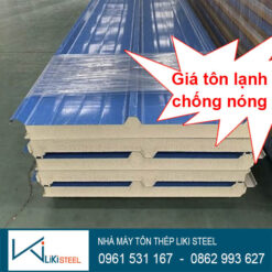 Giá tôn lạnh chống nóng