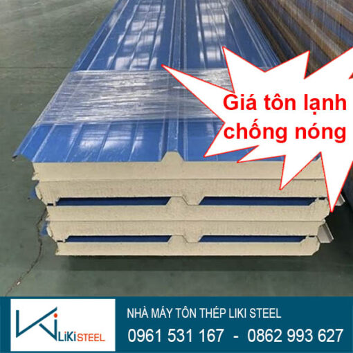 Giá tôn lạnh chống nóng