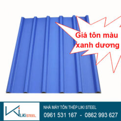 Giá tôn màu xanh dương