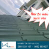 Giá tôn màu xanh rêu