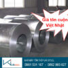 Giá tôn cuộn mạ kẽm Việt Nhật