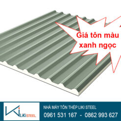 Giá tôn màu xanh ngọc