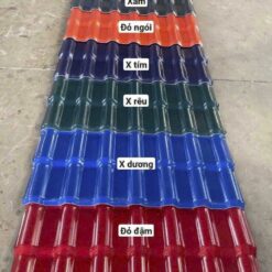 Mẫu mã đẹp, nhiều màu sắc, loại sóng, giá tấm nhựa sóng lấy sáng linh hoạt theo nhu cầu